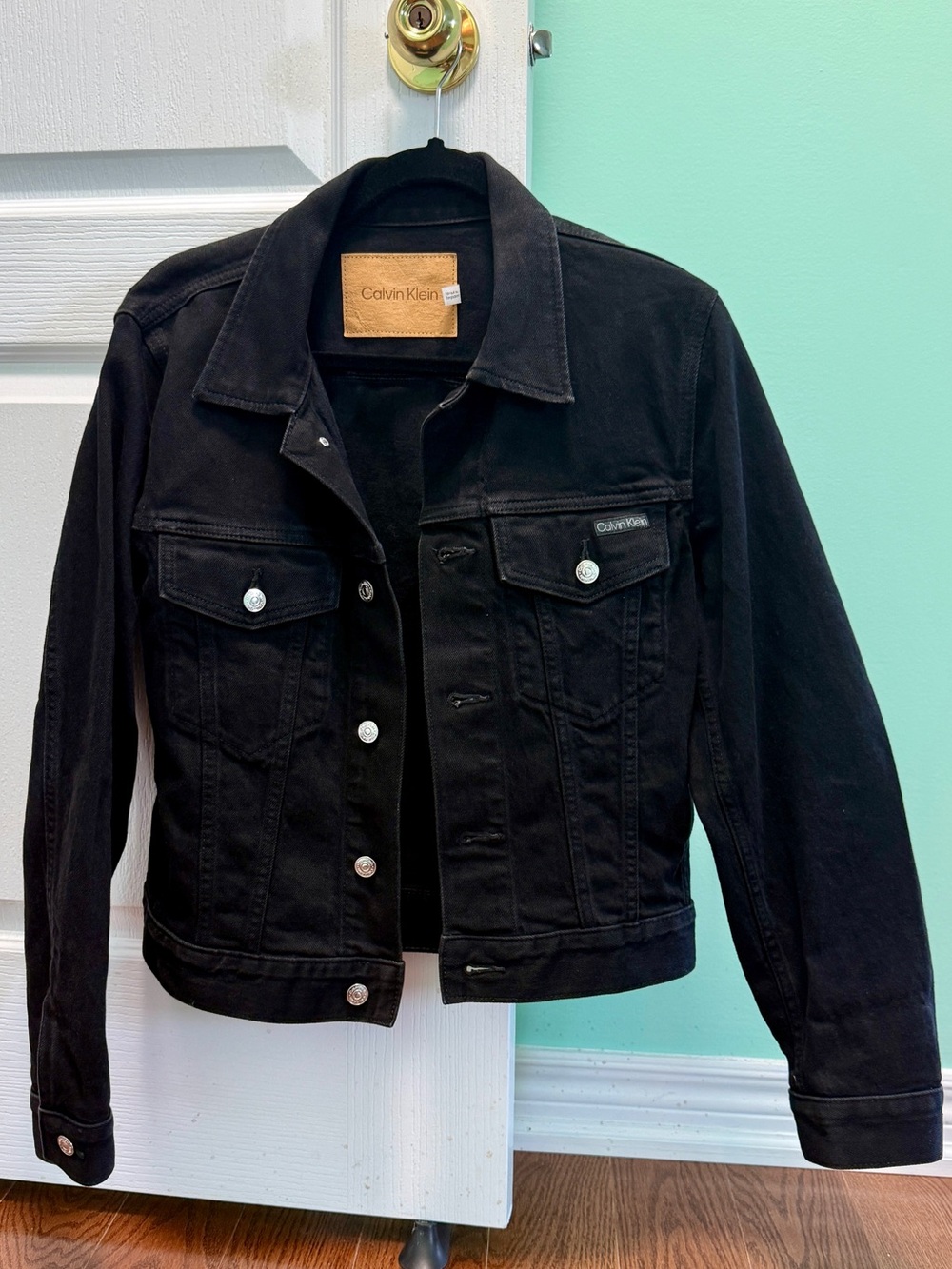 Calvin Klein Black Denim Jacket